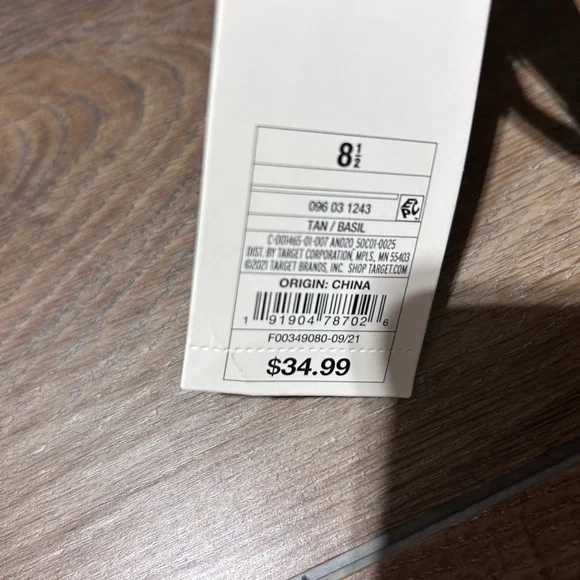 NWT! A New Day Straw Detail Women’s Sandals Size 8.5. - Picture 4 of 7